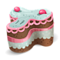 cake, tall icon