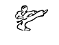 Resultado de imagen para karate dibujo
