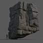 Modular cliff  rock, Alen Vejzovic : Sculpting a couple of bigger modular rocks. Not yet finished but since I made some quick renders to check the shapes, I decided to post it . 
Cheers :)

https://vejza.artstation.com/
https://gumroad.com/vejza