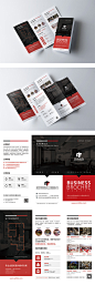 华菲装饰 · 企业宣传三折页-UI中国用户体验设计平台