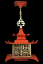 Pagoda Lanterns - The Ace Of Space Blog.  Great piece on Chinois lanterns.  Thanks Vicki!
