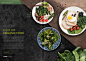 蔬菜色拉健康低脂餐厅菜单彩页海报杂志画册PSD设计素材 (1)