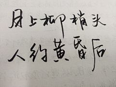 翠平肖采集到手写文字