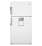 33" Gold® Series 21 Cu. Ft. Top Mount Refrigerator with Exterior Water Dispenser : Save on the Whirlpool WRT771REY from Build.com. Low Prices + Fast & Free Shipping on Most Orders. Find reviews, expert advice, manuals & specs for the Whirlpoo