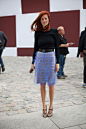 Paris Street Style Spring 2013 - Paris Fashion Week Street Style - Harper's BAZAAR