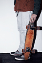 Förster - Skateboard by MARCO & SVEN : A skateboard made out of a single piece of wood. A project by MARCO & SVEN. 