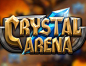 英文游戏logo Crystal Arena-Gameui.cn游戏设计圈聚集地