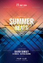 Print Templates - Summer Beats Flyer | GraphicRiver