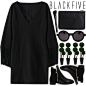 @blackfive 
#blackfive 

Dress: http://www.blackfive.com/p/tassel-detailed-v-neck-long-sleeves-black-dress-28022

Shoes: http://www.blackfive.com/p/dual-zippers-flat-heel-ankle-boots-26587

Glasses: http://www.blackfive.com/p/hollow-out-black-plastic-sung