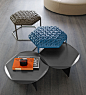 Contemporary armchair / fabric / synthetic fiber / outdoor - FAT - B&B Italia