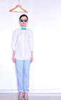 【ccwoo】青春立领衬衫 原创设计品牌 清新运动简约-淘宝网