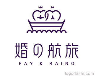 婚之航旅Logo设计_LOGO大师官网|...