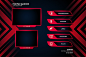 Twitch banner collection for live stream template