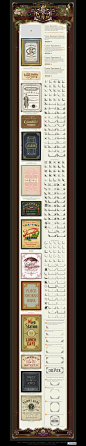 Letterhead Fonts / LHF Corner Specimens / Scrolls and Borders