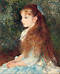 《小艾琳的肖像》－雷诺阿的这幅作品美得无法用文字形容了！