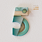 36 Days of Type Numbers on Behance