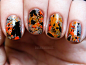 abstract expressionist manicure #美甲#