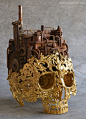 Amazing Metal Sculptures Made From Reclaimed Bronze Ornaments : Considering the high degree of precision and detail, most people wouldn't believe that these intricate sculptures are made from salvaged materials. French artis