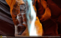 地狱幽灵：摄于美国亚利桑那州羚羊峡谷（Antelope Canyon）