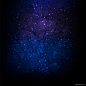 蓝色光影繁星点点神秘星空夜空星光背景模板矢量素材