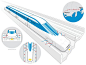 JR Railways MagLev Infographic - http://jamesprovost.com/portfolio/jr-railways-maglev: