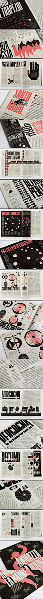 RANE意大利杂志与插图完美结合的纯色排版设计欣赏44P-平面设计