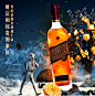 40°尊尼获加Johnnie Walker金牌苏格兰威士忌 750ml_尊尼获加_酒欢网