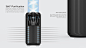 Airc - air purifier : A 360-degree air cleaning device and smart system