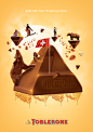 Toblerone "The Try Angle Zone." : Developed under the umbrella theme of ‘Dare to be different’, this campaign aims to encourage our target audience to free themselves from the boundaries of conventional thought and explore a world of imagination