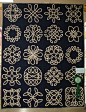 celtic knot applique sampler