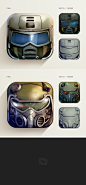 Future Soldiers App Icons on Behance