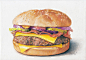 Cheeseburger by HannahLouCatherine on deviantART