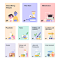 Education First Illustrations Set by Darya Semenova on Dribbble