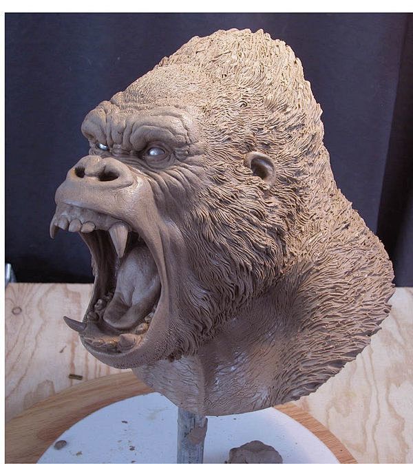 Kong Bust by ~MarkNe...