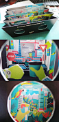 3d paper engineering peep show folding layers papercraft  pop up: 