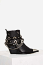 Jeffrey Campbell Hawthorne Leather Bootie