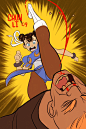 MaybeChunLi week Two, Dylan Ekren : Week two of drawing Chun Li every day for some reason.