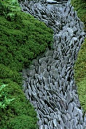 Chelsea Flower Show 2004 by the JAPANESE GARDEN SOCIETY.  Photo: Clive Nichols