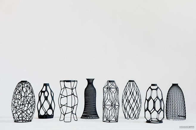 3D印制镂空花瓶-libero ruti...