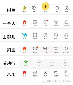 SHEROLI采集到APP-底部图标