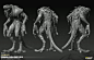 Lizard + Nightcrawler, RICH CAREY  : 3D Creature design. Nightcrawler and Lizard from Marvel comics, fused!

(old work)