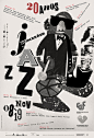Guimarães Jazz Festival抢眼的海报设计 - 海报设计 - 设计帝国