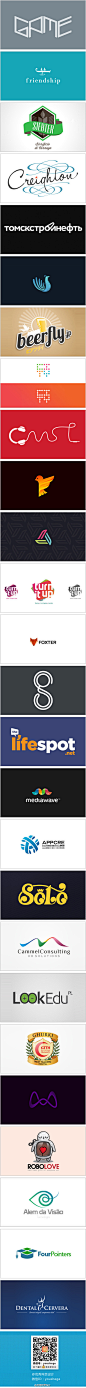 【早安Logo！一组简约元素的logo】小编@啧潴要穷游四方哈哈 整理收集，更多创意Logo请戳→http://t.cn/zTzjpDx
