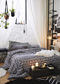 5 Easy Ways To Make Your Bedroom A Magical Hideaway -- Even if your room is tiny and dark, it doesn’t have to be depressing! You don’t need to be living in a light-soaked loft to love your bedroom, I promise.