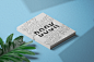 Free Torn Hardcover Book Mockup