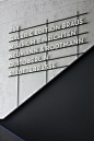 Aufbau Haus  [Signage System, Orientation System]  client Moritzplatz 1 Entwicklungsgesellschaft mbH, Berlin  design Moniteurs GmbH, Berlin