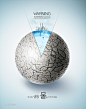 环境环保水之源利用城市绿色植物公益海报