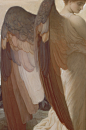 Jaded Mandarin : detailsofpaintings:
“ Frederic Leighton, Elijah in the Wilderness (detail)
1877-78
”