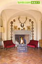 古典风格欧式客厅实景图壁炉