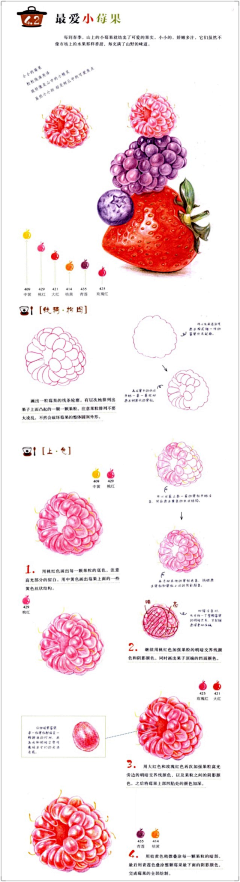 漫漫馒头采集到美食手绘